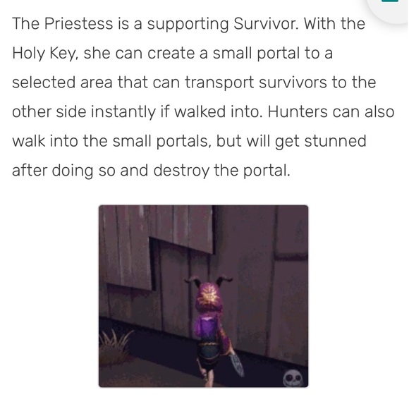 Identity V : Priestess Fiona Gilman - Picture 7 of 9